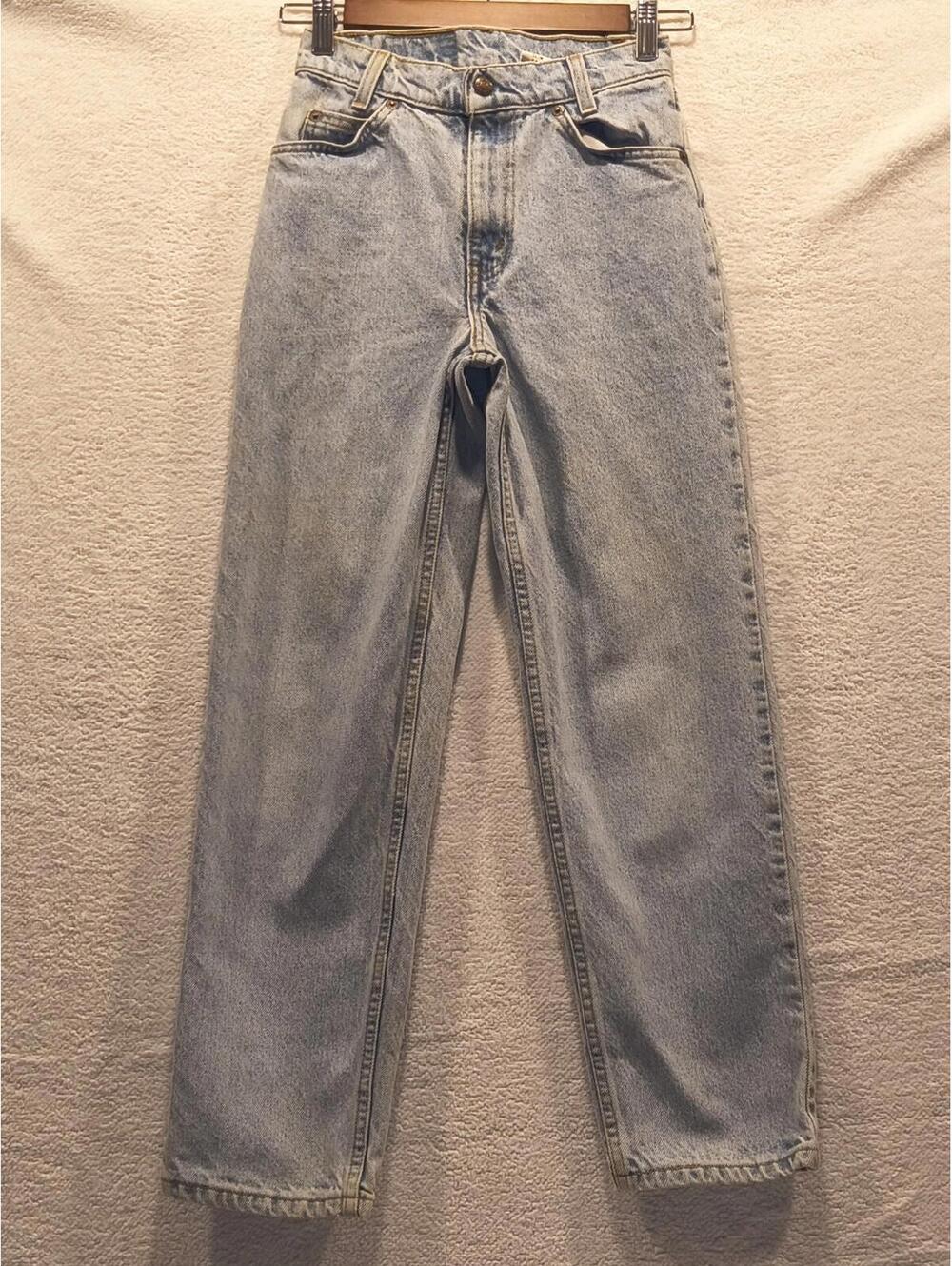Vintage Levi's 550 Orange Tab (1996) Relaxed Fit Tapered Leg Jeans Size 14 Women